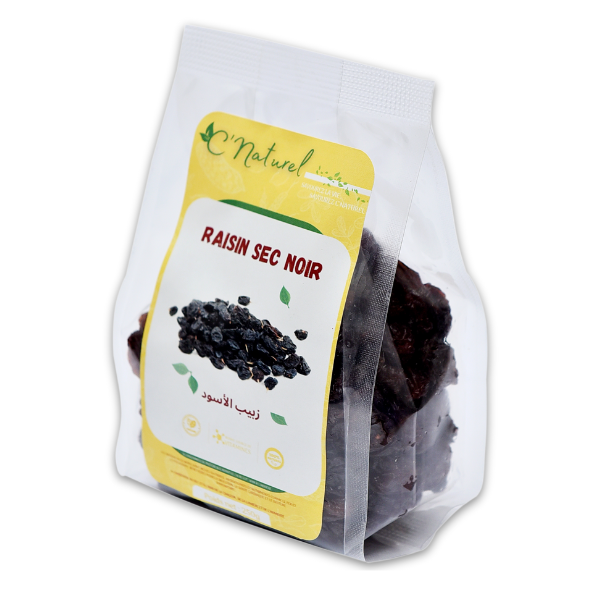 Raisins secs noirs, الزبيب الأسود - C'Naturel