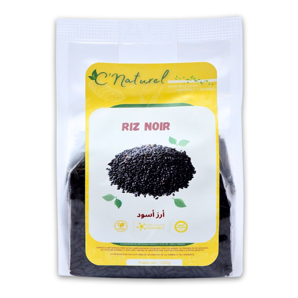 Riz noir, أرز أسود - C'Naturel
