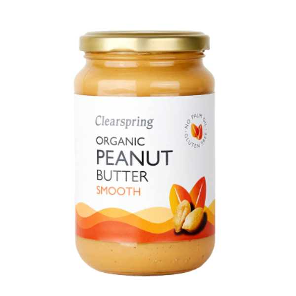 Beurre de Cacahuètes Smooth 350g - Clearspring