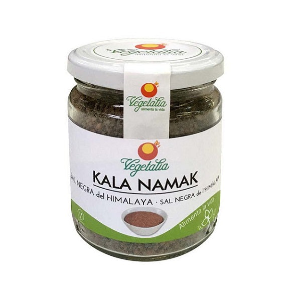 Sel noir de l'himalaya KALA NAMAK, 220g - VÉGÉTALIA