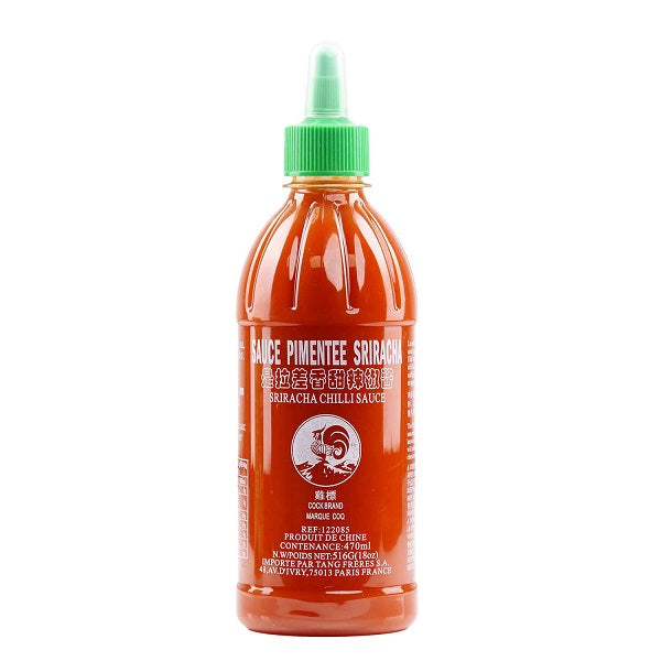 Sauce pimentée Sriracha, 470ml - COCK BRAND