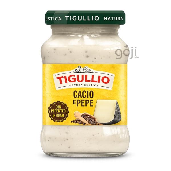 Sauce Fromage et poivre noir, Cacio e Pepe, 185g – TIGULLIO Natura Rustica