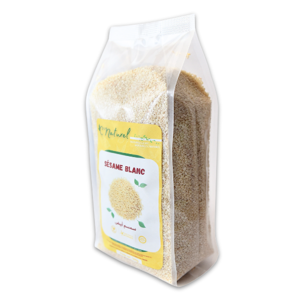 Graines de sésame blanc, سمسم أبيض - C'Naturel