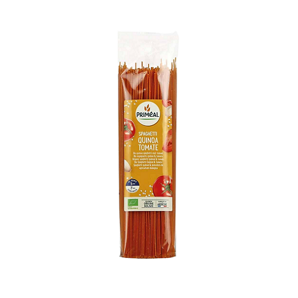 Spaghetti quinoa et tomate 500g - Priméal Maroc vente en ligne epicerie Fine