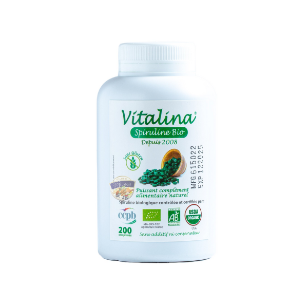 Spiruline bio en Comprimés - VITALINA