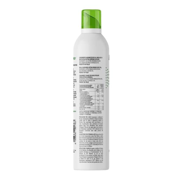 Spray de basilic à l'huile d'olive extra vierge - MANTOVA