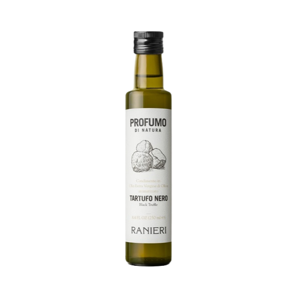 Huile parfumée au truffe noir, 250ml - Ranieri Maroc vente en ligne epicerie Fine
