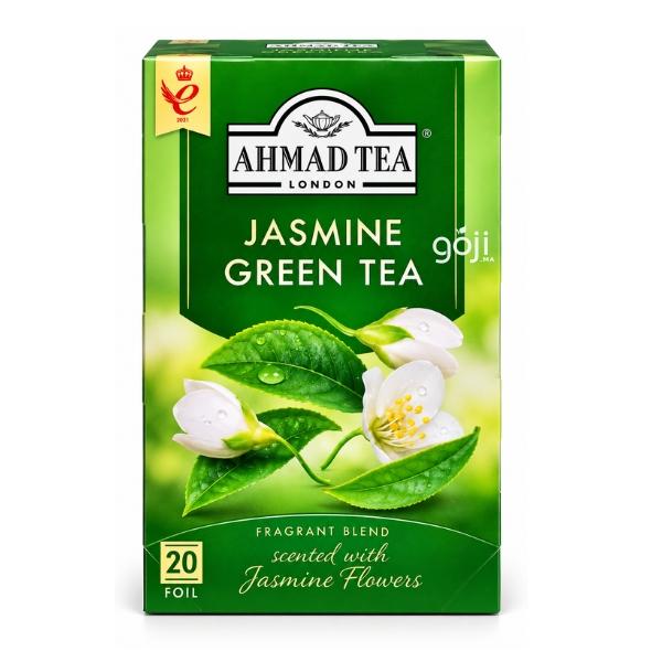 Thé Vert au Citron, 20 sachets - AHMAD TEA