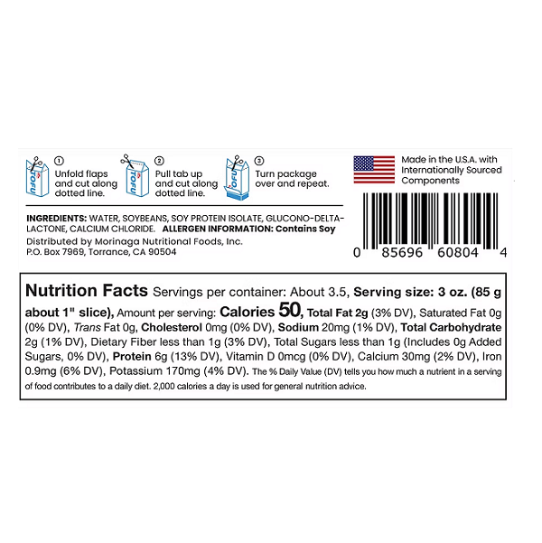 Tofu ferme, 307g - Mori-nu