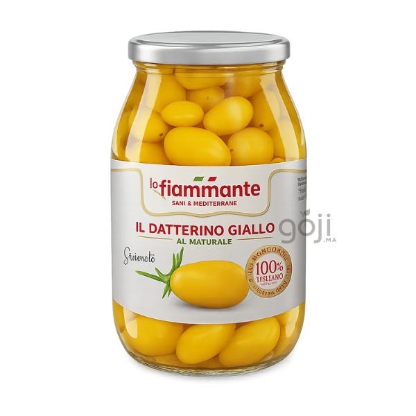 Tomates Cerises Jaunes au naturel Datterino, 1kg - LA FIAMMANTE