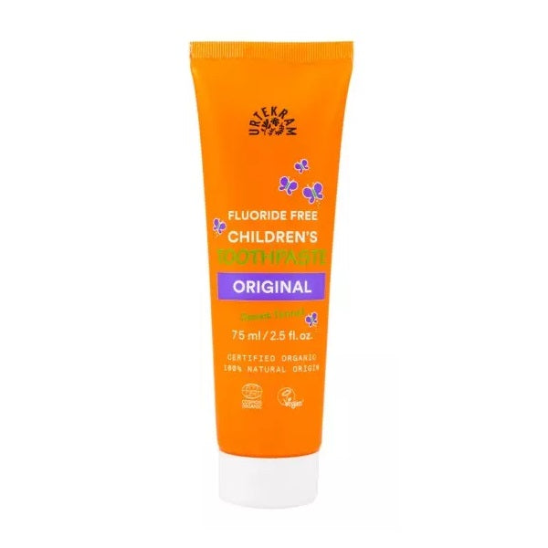 Dentifrice enfant Bio au Fenouil doux sans fluor, 75ml - URTEKRAM