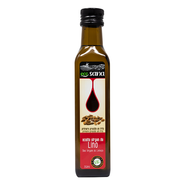 Huile de Lin vierge BIO - زيت بذور الكتان - ECOSANA