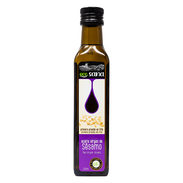 Huile de sésame vierge BIO - زيت بذور السمسم - ECOSANA