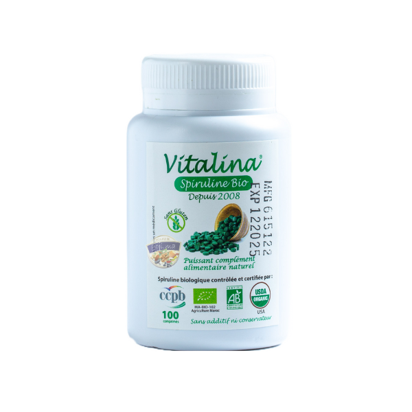Spiruline bio en Comprimés - VITALINA