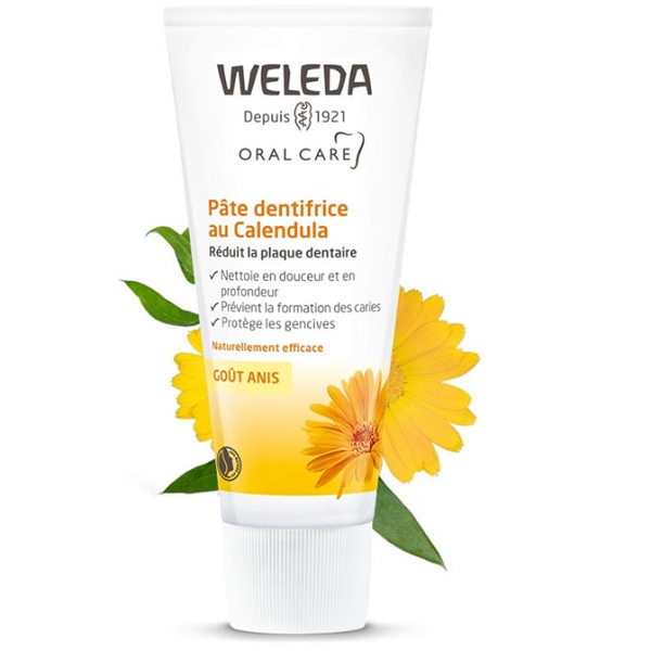 Dentifrice au Calendula 75ml- WELEDA
