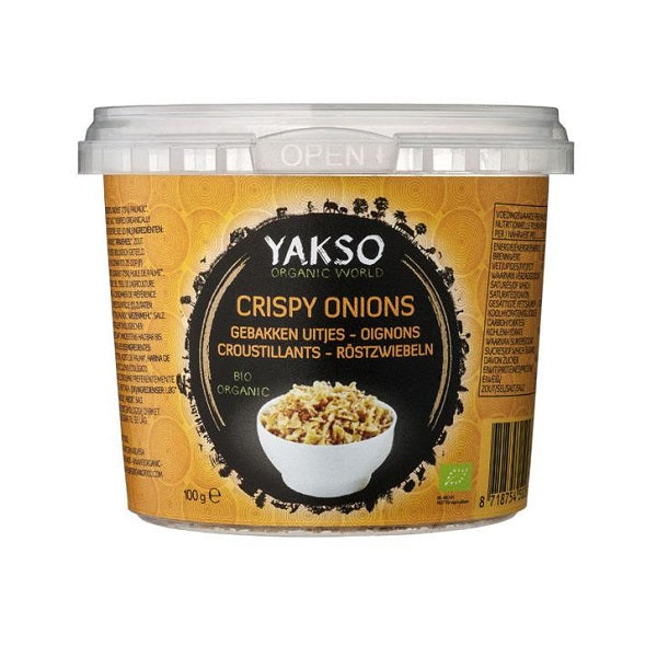 Oignons croustillants BIO, 100g - YAKSO