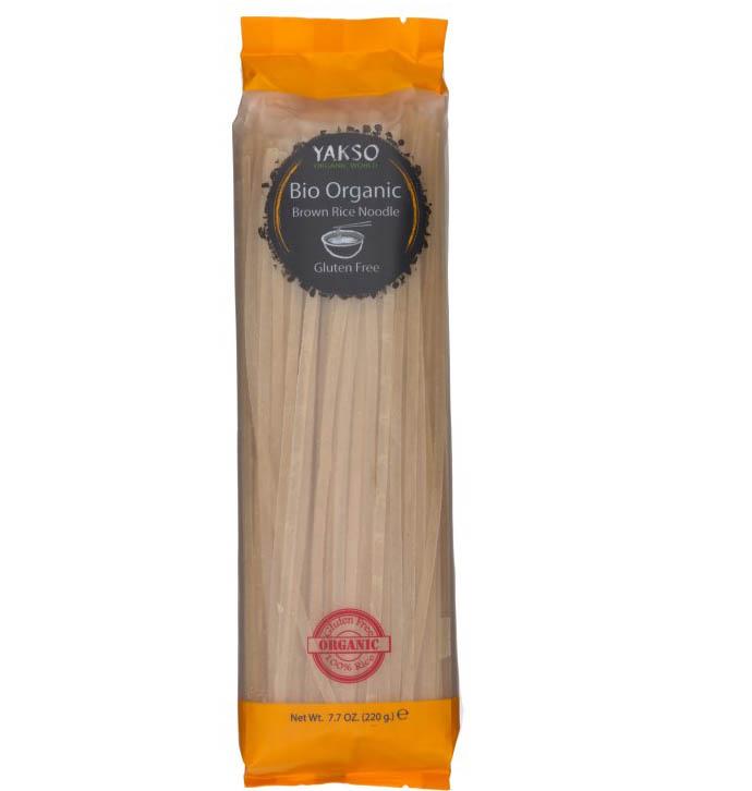 Nouilles de riz brun BIO, 220g - YAKSO