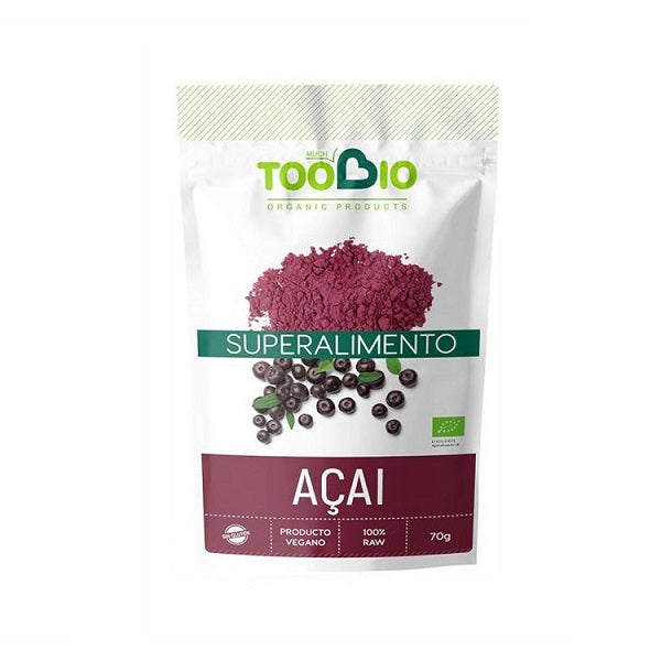 Açai en poudre, 70g - TOOBIO