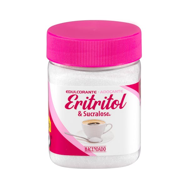 Eritritol édulcorant et sucralose en poudre, 200g - HACENDADO