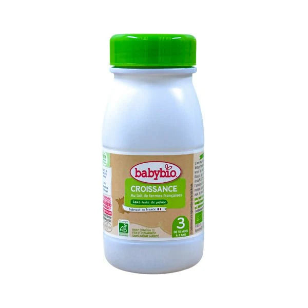 Lait liquide infantile CROISSANCE 3 - dès 10mois, 250ml - BABYBIO