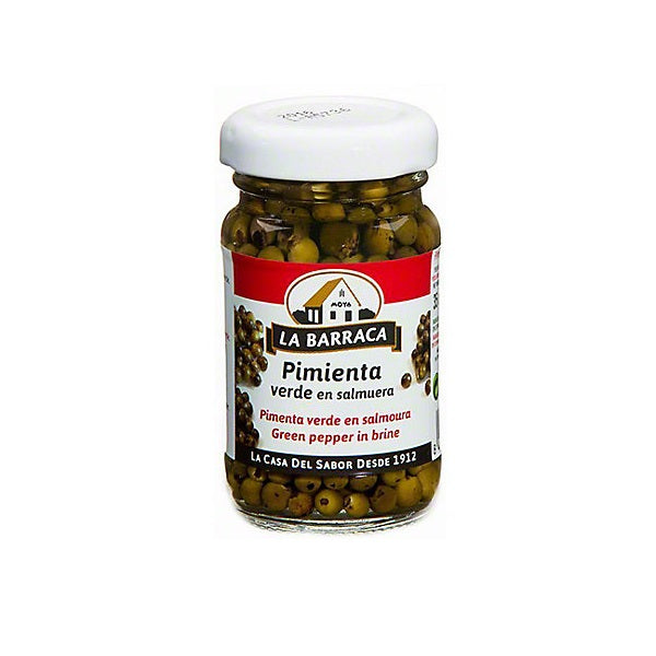 Graines de poivre vert en saumure, 35g - LA BARRACA