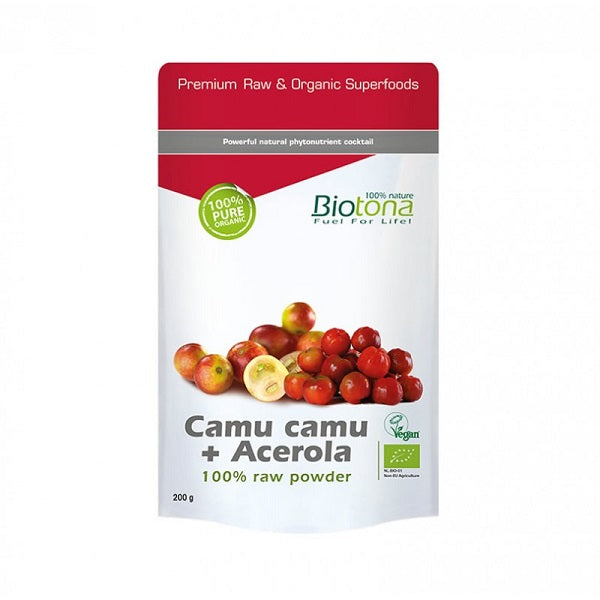 Poudre Camu camu + Acerola 200 g - Biotona bio