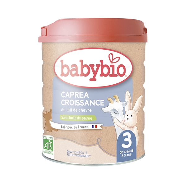 Lait CAPREA 3 Croissance au Lait de Chèvre, 800g - Babybio Maroc vente en ligne epicerie Fine