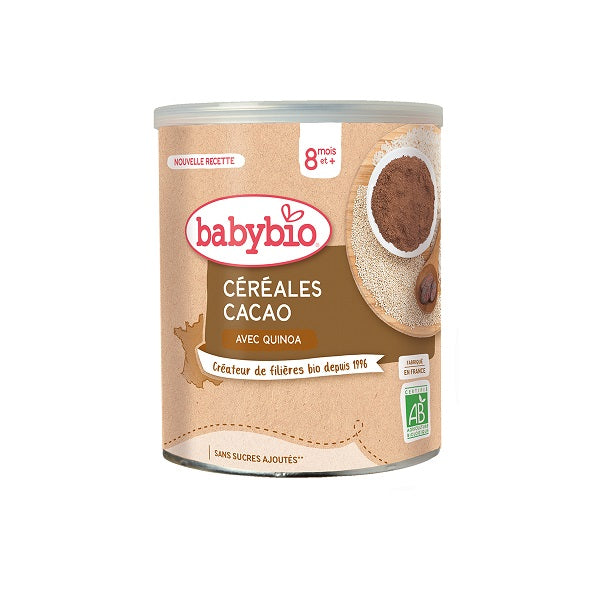 Céréales Cacao avec Quinoa 220g - Babybio