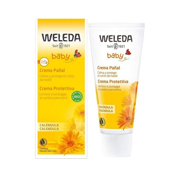 Crème de change au calendula pour bébé, 75ml - WELEDA