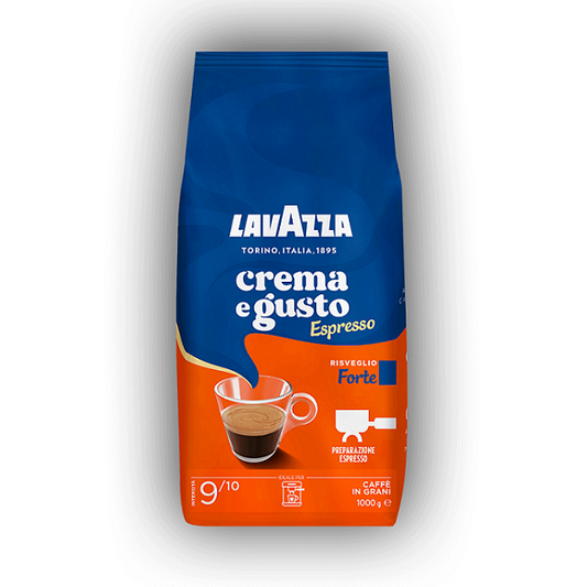 Espresso Crème et Goût café en grains, FORTE intensité 9 – Lavazza Maroc vente en ligne epicerie Fine