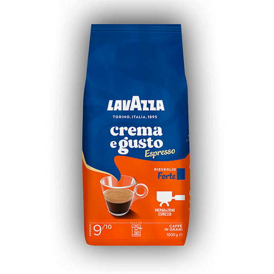 Espresso Crème et Goût café en grains, FORTE intensité 9 – Lavazza