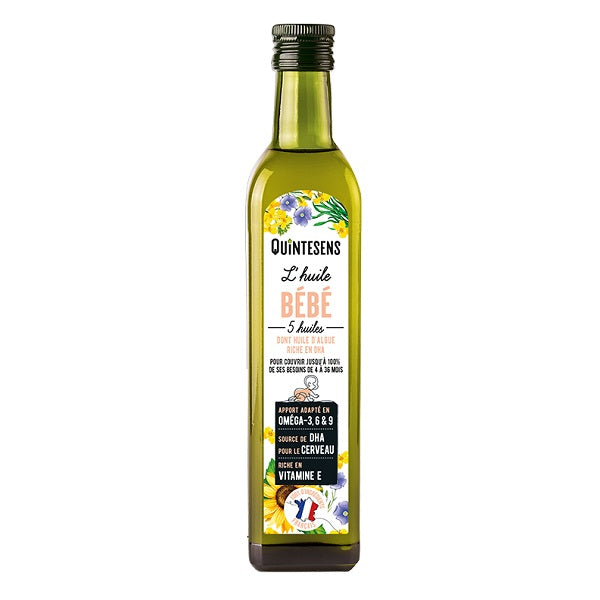 L'huile Bébé, 250ml - QUINTESENS