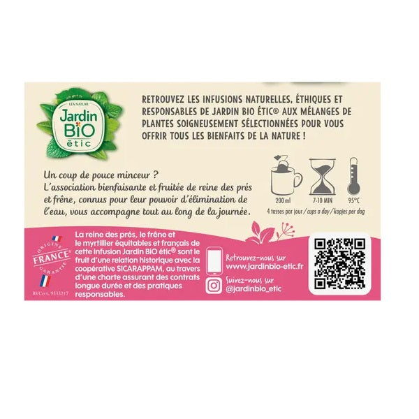 Infusion aide minceur - JARDIN BIO