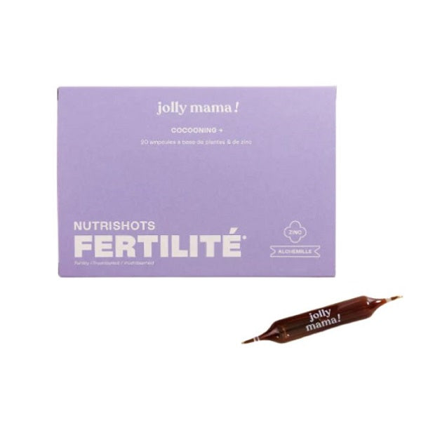 Complément alimentaire fertilité Cocooning+, 20amp - JOLLY MAMA