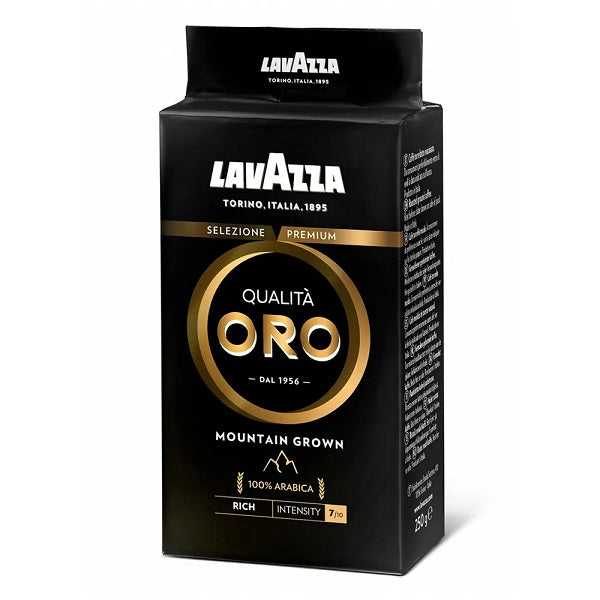 Café est moulu Qualità Oro Mountain grown 100% arabica, 250g – LavAzza