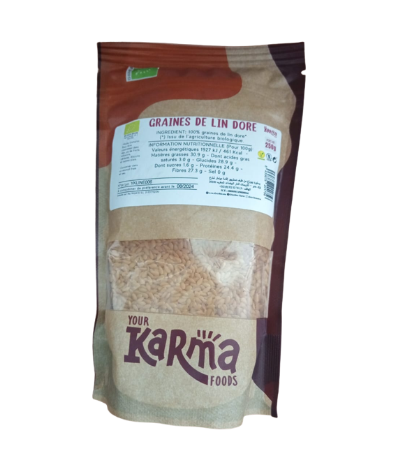 Graines de lin doré bio - Karma