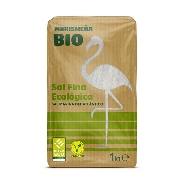 Sel fin de l'Atlantique organique, 1Kg - MARISMEÑA