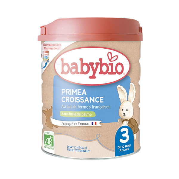 Lait Infantile Primea Croissance 3ème Âge 800g - Babybio Maroc vente en ligne epicerie Fine