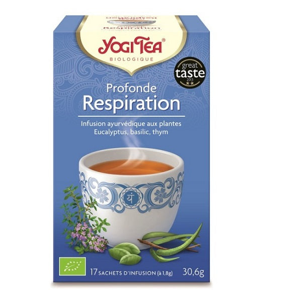 Infusion Profonde respiration - YOGI TEA