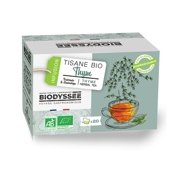 Tisane bio au Thym - BIODYSSÉE
