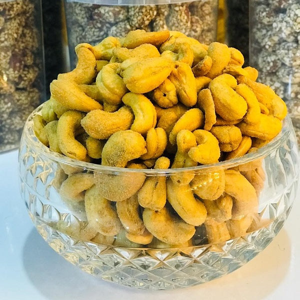Noix de cajou grillées au piment Chili - كاجو حار