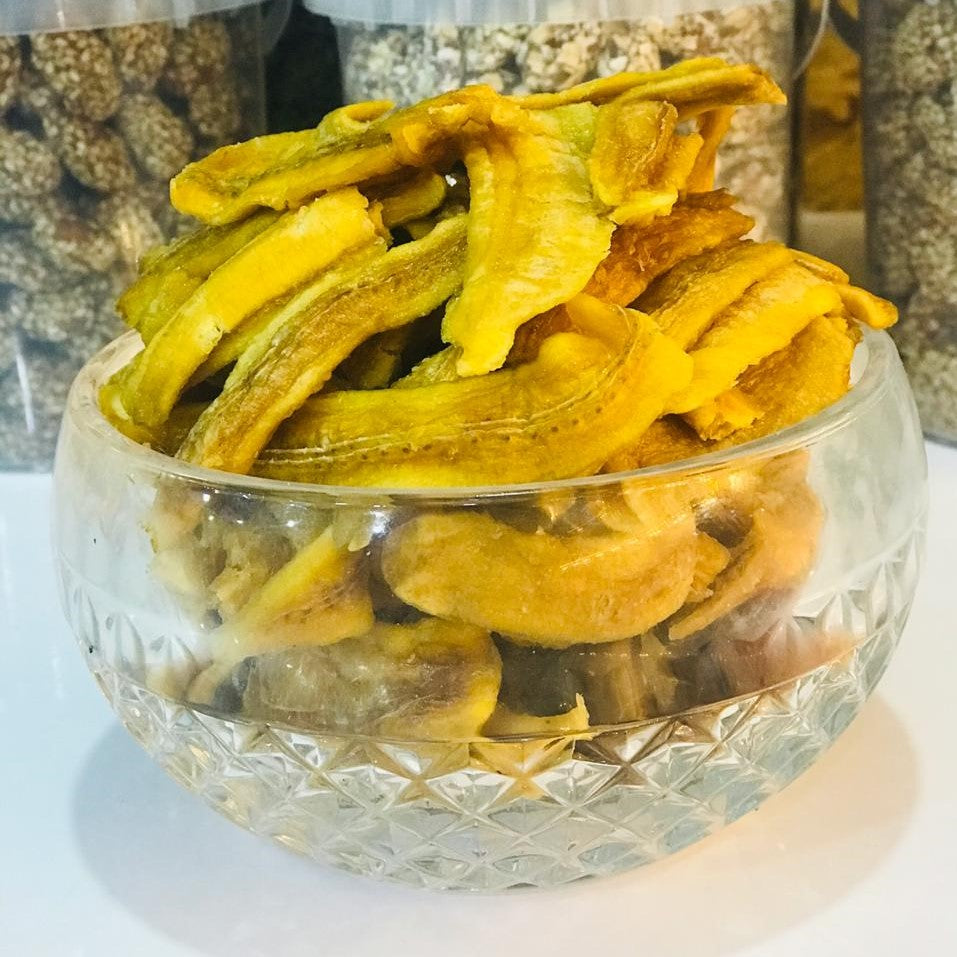 Bananes séchées sans sucre - موز مجفف