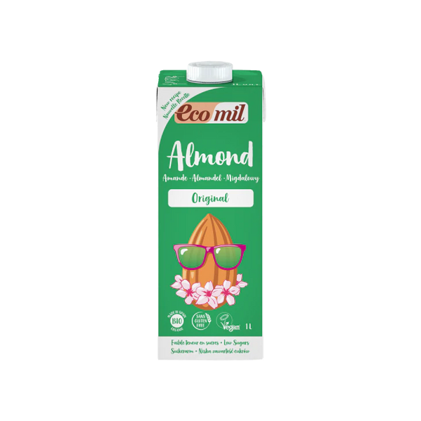 Ecomil Lait d’Amande Agave 1l