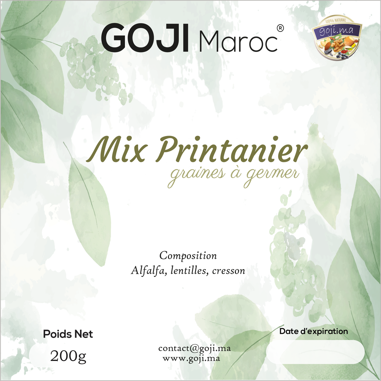 Mix Printanier - Graines à germer