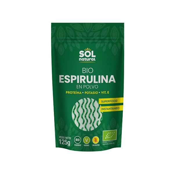 Spiruline en poudre - SOL bio NATURAL