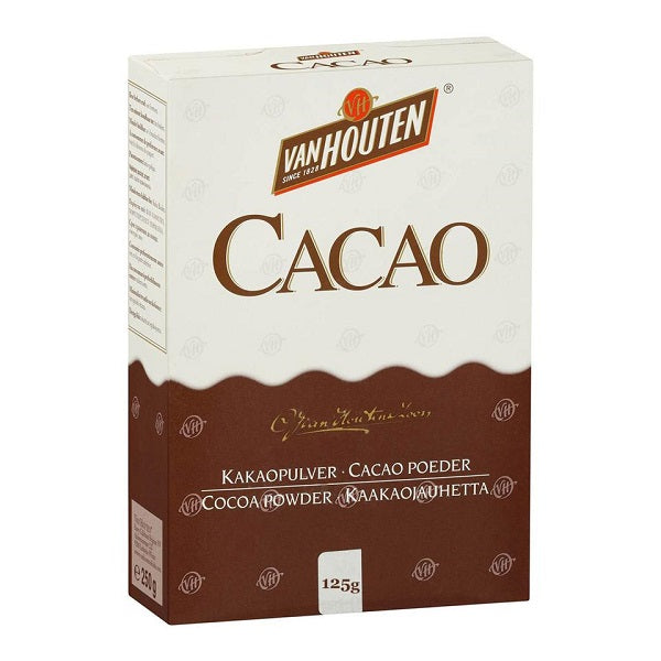 Poudre de cacao haut de gamme, Van Houten, 125g – GOJI MAROC