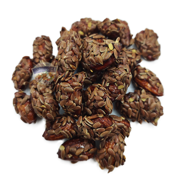 Amandes au lin لوز بزريعة الكتان