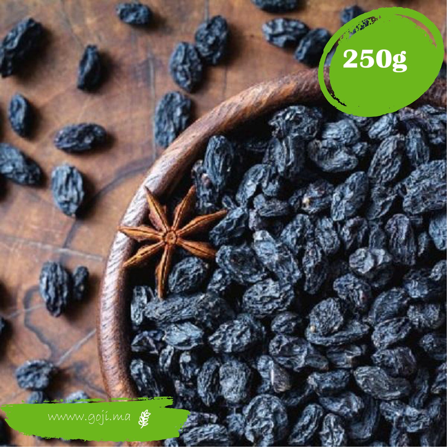 Raisins Secs Noirs - الزبيب الأسود