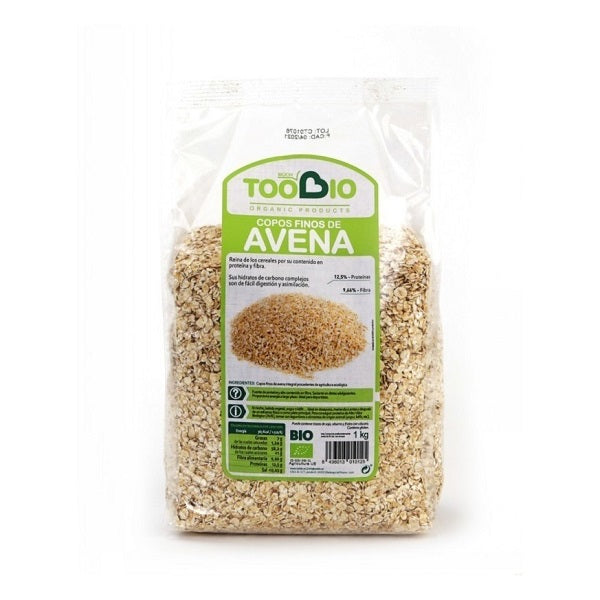 Flocons d'avoine BIO sans Gluten - TOOBIO