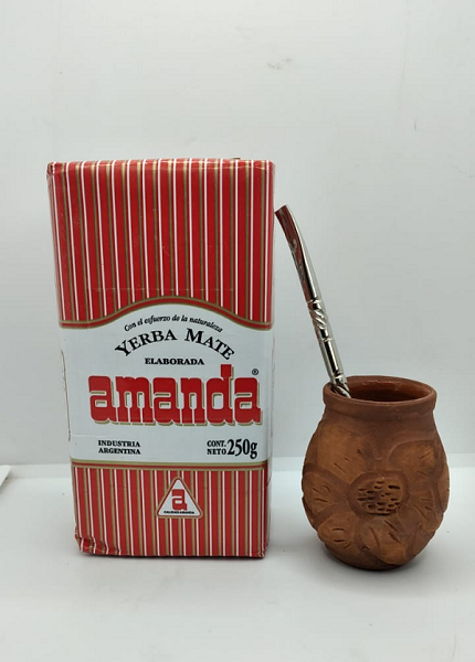 Yerba Mate 250g - AMANDA Maroc vente en ligne epicerie Fine